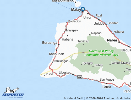 MICHELIN Nazareth map - ViaMichelin
