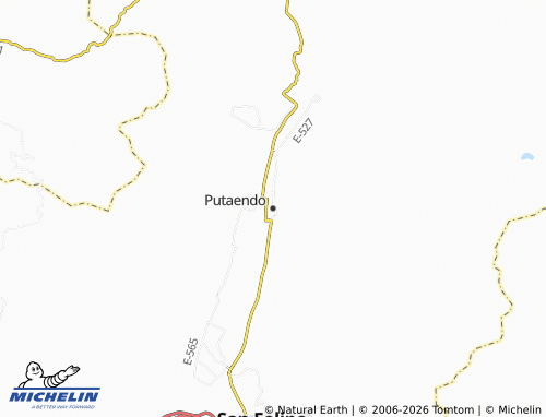 Mappa MICHELIN Putaendo - ViaMichelin