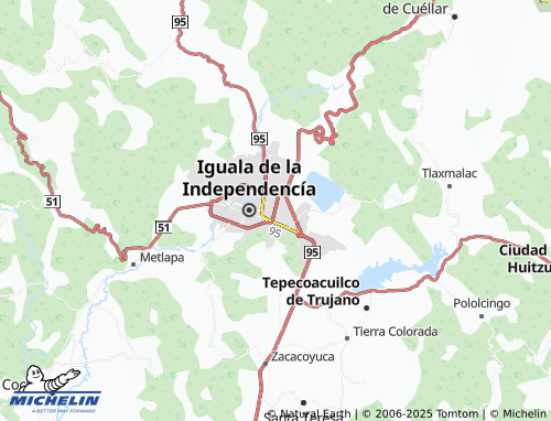 MICHELIN Periodista map - ViaMichelin