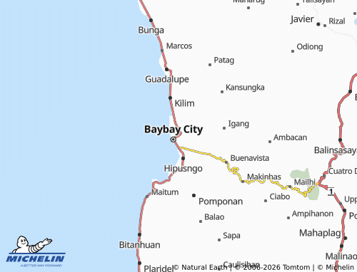 Mappa MICHELIN Poblacion Zone 6 - ViaMichelin