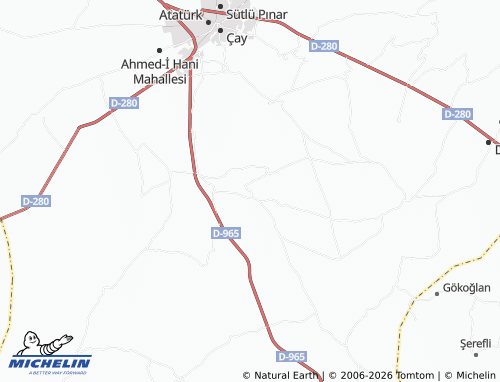 Mappa MICHELIN Tepeli - ViaMichelin
