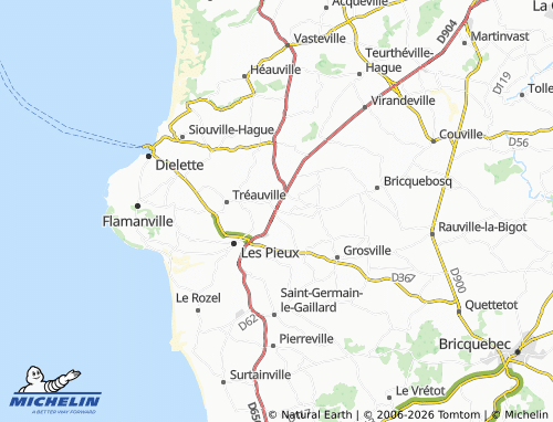 Mapa MICHELIN Benoîtville - ViaMichelin