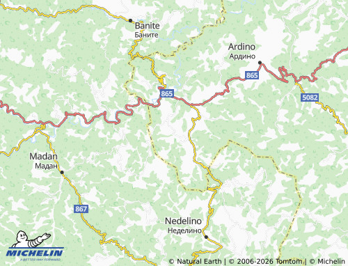 MICHELIN Zhaltusha map - ViaMichelin