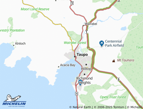 MICHELIN Nukuhau map - ViaMichelin