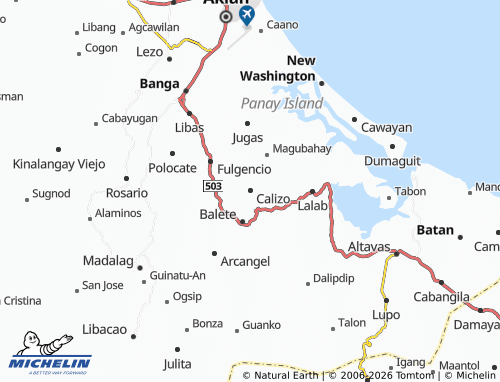 MICHELIN Calizo map - ViaMichelin