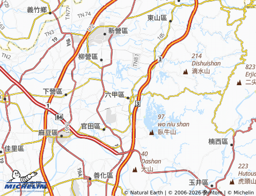 MICHELIN Liujia District map - ViaMichelin