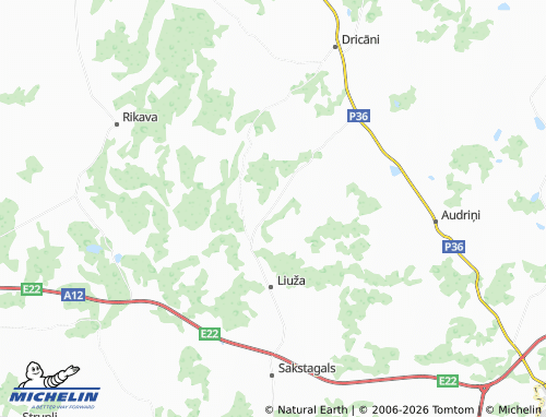 Kaart MICHELIN Dundas - ViaMichelin