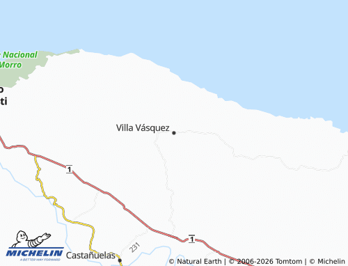 Mappa MICHELIN Villa Vásquez - ViaMichelin