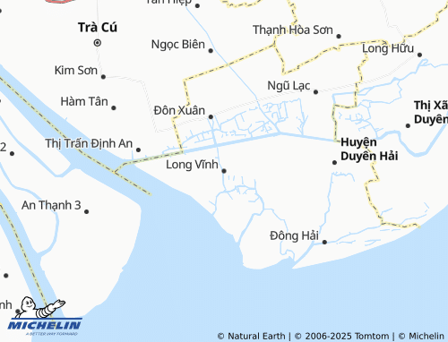 MICHELIN Long Vĩnh map - ViaMichelin