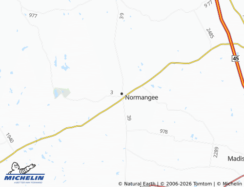Kaart MICHELIN Normangee - ViaMichelin