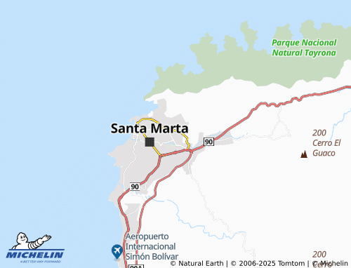 MICHELIN La Estrella map - ViaMichelin