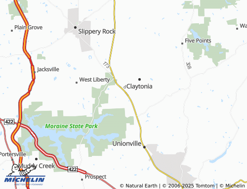 Carte MICHELIN Elora - ViaMichelin