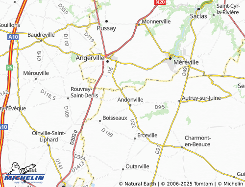 Mappa MICHELIN Puiselet - ViaMichelin