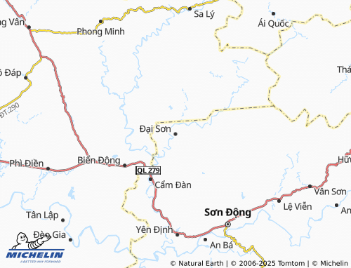 MICHELIN Đại Sơn map - ViaMichelin