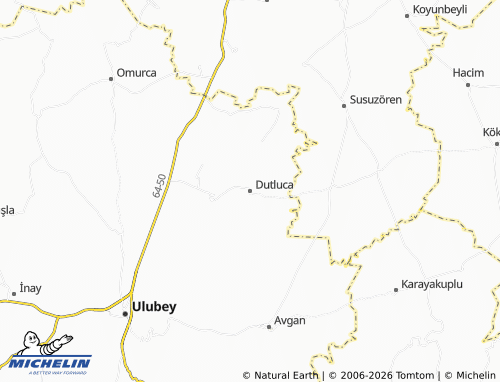 Mappa MICHELIN Dutluca - ViaMichelin