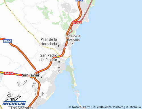 Mappa MICHELIN El Mojón - ViaMichelin