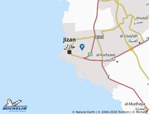 MICHELIN-Landkarte al-Safa - ViaMichelin