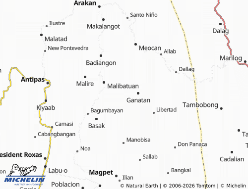 MICHELIN Mahongcog map - ViaMichelin
