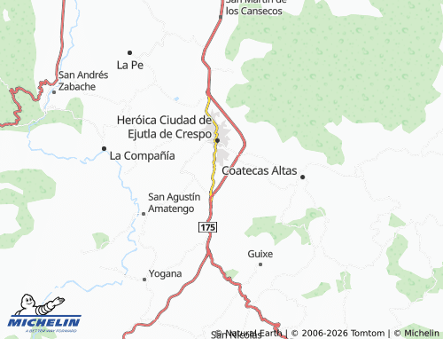 Mapa MICHELIN Agua Rica - ViaMichelin