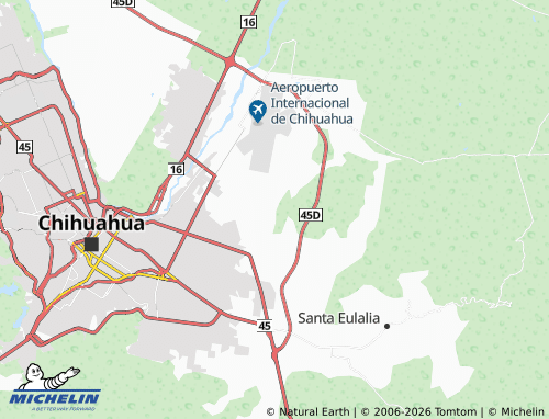 MICHELIN Sol de Oriente II Etapa map - ViaMichelin