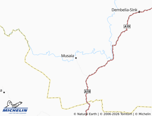 Mappa MICHELIN Musaia - ViaMichelin