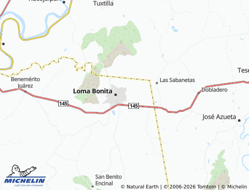 MICHELIN Libertad map - ViaMichelin