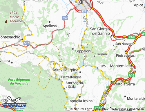 MICHELIN-Landkarte Santa Croce - ViaMichelin