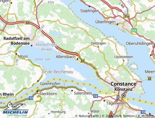 MICHELIN Allensbach map - ViaMichelin