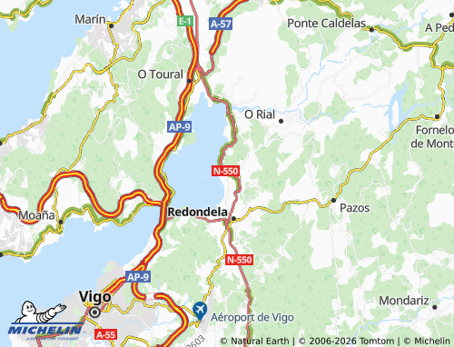 Mapa MICHELIN Cesantes (San Pedro) - ViaMichelin
