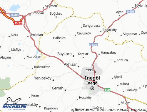 Mappa MICHELIN Baykoca - ViaMichelin