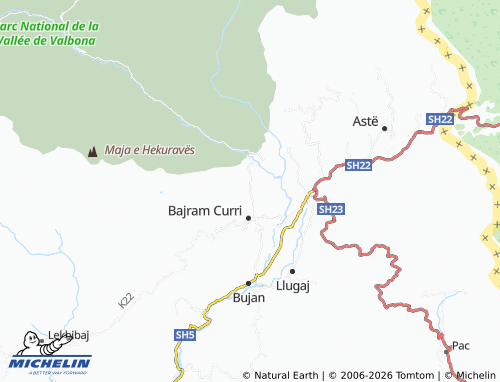 MICHELIN Margegaj map - ViaMichelin