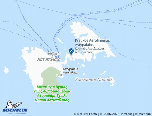 Carte MICHELIN Analipsis - ViaMichelin