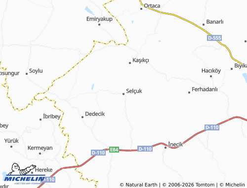 MICHELIN Selçuk map - ViaMichelin