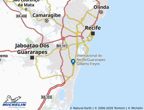 MICHELIN Ipsep map - ViaMichelin