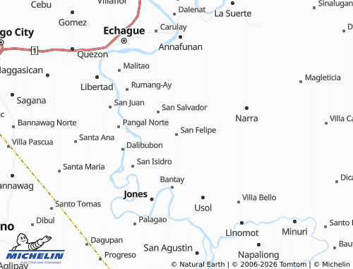 Mappa MICHELIN San Felipe - ViaMichelin