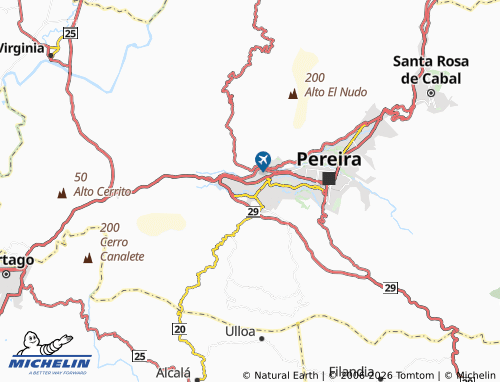 Mapa MICHELIN Olímpico II - ViaMichelin
