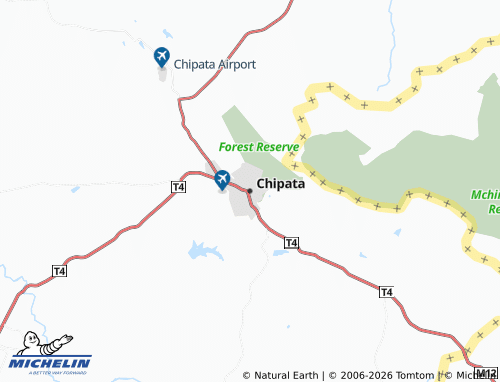 Mapa MICHELIN Chipata - ViaMichelin