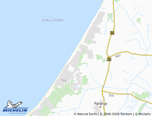 Mappa MICHELIN Pirupshvarre - ViaMichelin