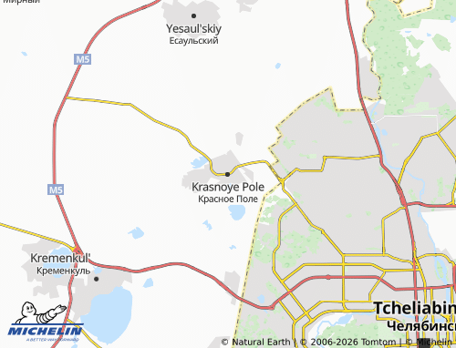 MICHELIN-Landkarte Krasnoye Pole - ViaMichelin