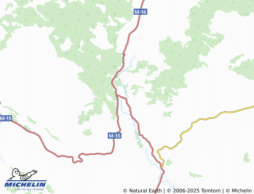MICHELIN Šuica map - ViaMichelin