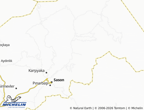 Mappa MICHELIN Yolüstü - ViaMichelin