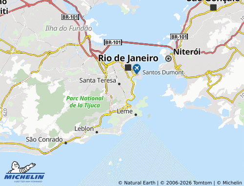Mappa MICHELIN Laranjeiras - ViaMichelin
