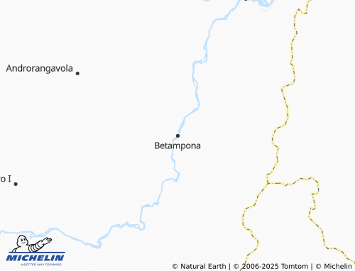 MICHELIN Betampona map - ViaMichelin