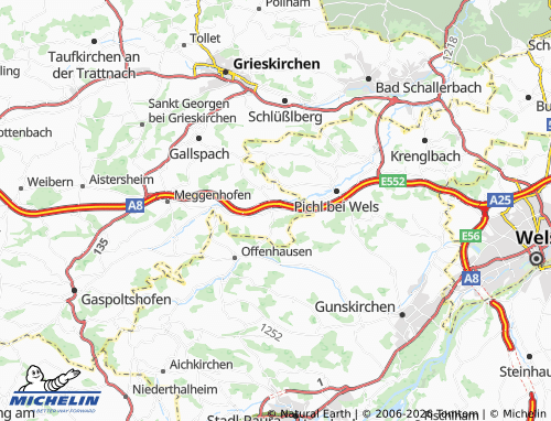 MICHELIN Kematen am Innbach map - ViaMichelin