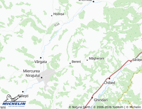 Mappa MICHELIN Bâra - ViaMichelin
