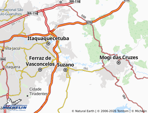 Mappa MICHELIN Jardim Alterópolis - ViaMichelin