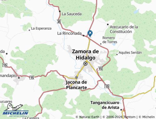 Mapa MICHELIN Miguel Hidalgo - ViaMichelin