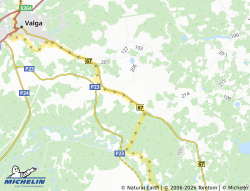 Mapa MICHELIN Pugritsa - ViaMichelin