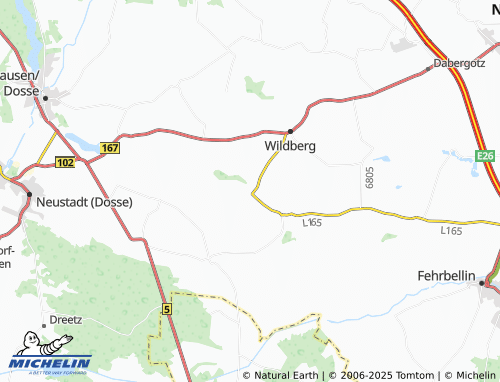 MICHELIN Rohrlack map - ViaMichelin