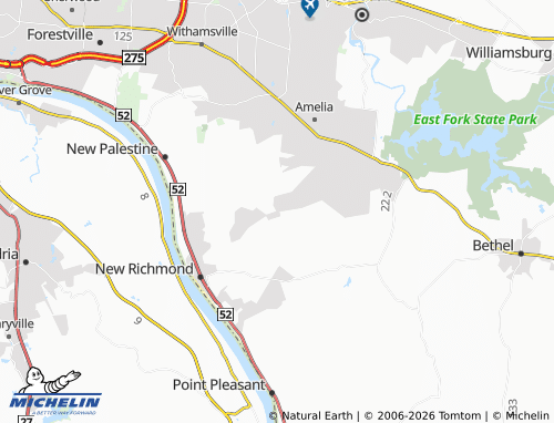 Mappa MICHELIN Mount Pisgah - ViaMichelin